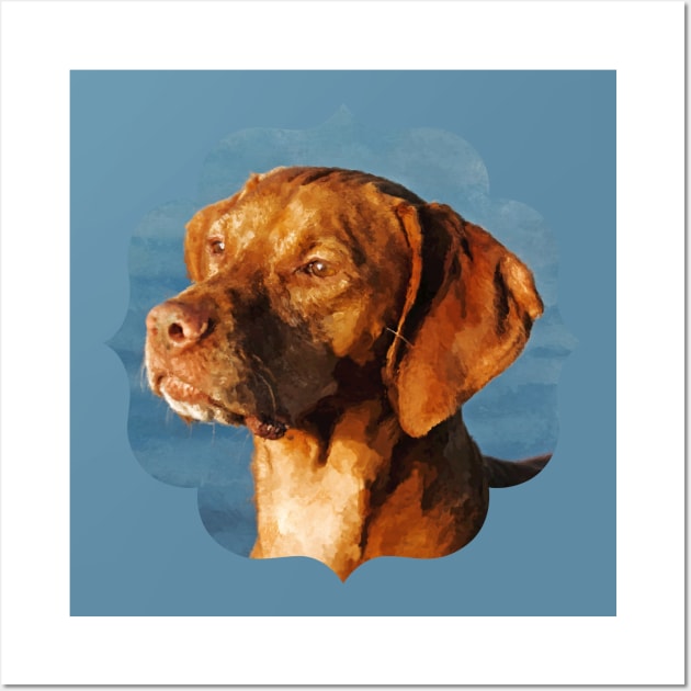 Vizsla  - Hungarian pointer Wall Art by Nartissima